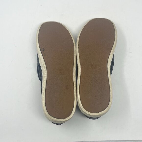 UGG women's CAS Glitter sneakers slip-on 10 stars sparkly black flats - Picture 8 of 9